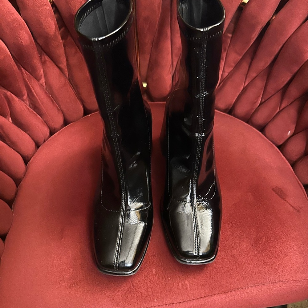 Forever 21 Black Heeled Boots